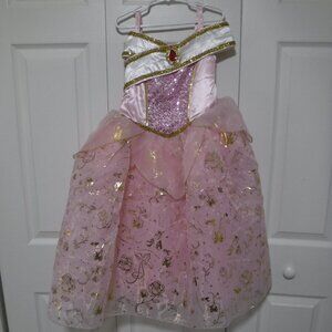 Disney Aurora Dress Child Size 5/6
